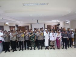 Ratusan Personel Akan di Turunkan, Wakapolres Badung Pimpin Rakor Pengamanan Malam Tahun Baru 2025