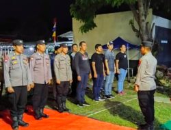 Wilayah Hukum Kapolsek Mancak, Slalu Sigap Demi ketertiban Keamanan Kehadiran Yandri Mentri Desa.