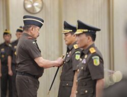 Pelantikan Jaksa Agung Muda Pengawasan dan Kepala Badan Pendidikan dan Pelatihan Kejaksaan RI