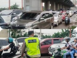 Kemacetan di Jalan Lintas Jakabaring-Banyuasin Berangsur Terurai di Awal Tahun Baru 2025
