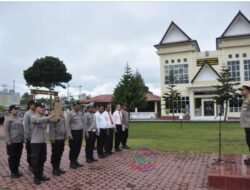 Kapolres Ucapkan Terima kasih Atas Kerja Keras dan Aprisiasi Kepada Personilnya.