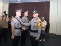 Kapolda Pimpin Sertijab Pejabat Utama Polda Sumsel dan Kapolres Empat Lawang