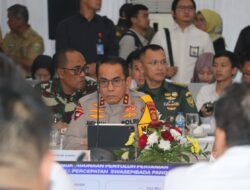Kapolda Sumsel Menghadiri Rakor Swasembada Pangan  Dipendopoan Griya Agung Palembang