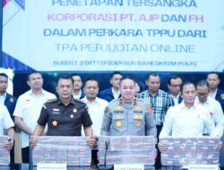 Polri Tetapkan PT AJP dan FH Sebagai Tersangka TPPU Judi Online, Sita Uang Rp 103,27 Miliar.
