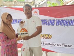 MXTREND Gelar Baksos, Sebagai Wujud Bukti Nyata Terhadap Kaum Duafa dan Anak Yatim.