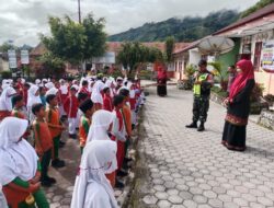 Peduli Generasi Muda, Babinsa Berikan Pengarahan Kepada Siswa Siswi SDN 4 Takengon