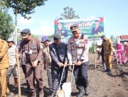 Kapolres Aceh Tengah Pimpin Tanam Jagung Serentak Sejuta Hektare