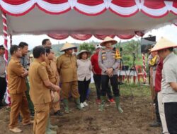 Polres Taput Bersama Forkopimda, menyambut Sala satu Asta-Cita Presiden RI.