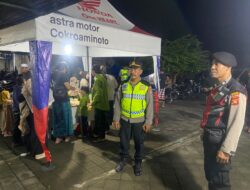 Iptu Agung Sudyastika Pimpin Pengamanan Perayaan Isra Mi’raj Di Mushola RWM Al – Iklas.
