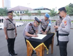 Polres Metro Tangerang Kota Gelar Sertijab dan Pisah Sambut 7 PJU dan 2 Kapolsek