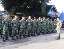 Melalui Karya Bakti TNI Wujud Nyata Pengabdian Prajurit Kodim 0106/Aceh Tengah Untuk Rakyat.