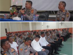 Kapolres Bangli Berikan Arahan kepada PJU dan Bhabinkamtibmas
