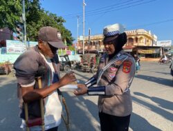 Jumat Barokah Satlantas Polres Lhokseumawe, Sentuhan Hangat untuk Warga Berlanjut.