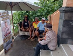 Melalui Jumat Curhat Polsek Mengwi Sampaikan Pesan-pesan Kamtibmas