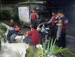 Polsek Abiansemal Giatkan Patroli Dialogis, Sambangi Pedagang Pasar