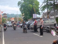 Polres Bangli Antisipasi Potensi Gangguan Aktifitas Masyatakat di Pagi Hari