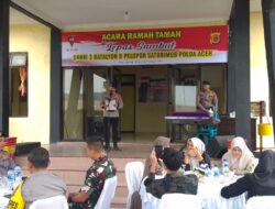 AKP Zulfikar Serahkan Kepemimpinan Brimob Bener Meriah ke IPTU Asep Mulyadi