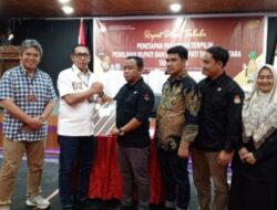 Bupati dan Wakil Bupati Terpilih priode tahun 2025 hingga 2030 di Tetapkan KPU Kabupaten Tapanuli Utara.