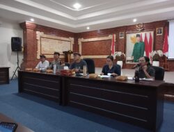 Sambang Kamtibmas Polsek Denpasar Barat Temui Tokoh Adat, STT dan Perangkat Desa