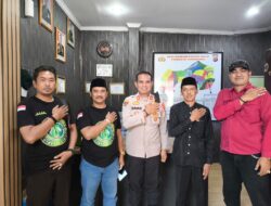 Pengurus TTKKBI Kabupaten Tangerang Bersilaturahmi ke Kapolsek Mauk