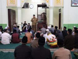 Safari Subuh, Wakapolres Ucap Terima Kasih Tahapan Pilkada Aman Dan Sampaikan Pesan Kamtibmas Sambut Bulan Suci Ramadhan 1446 H