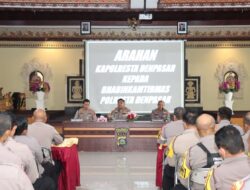 Jelang Hari Raya Nyepi, Kapolresta Denpasar Kumpulkan Bhabinkamtibmas Jajaran Polresta Denpasar