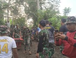 Semangat Prajurit Pada Pelaksanaan TMMD ke-123 di Wilayah Tabanan, Fokus pada Pengerjaan Pelebaran Jalan