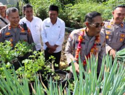 Dirbinmas Polda Aceh Tinjau Pekarangan Pangan Bergizi Di Aceh Tengah