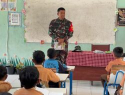 Satgas TMMD Ke-123 Kodim 0111/Bireuen Bantu Petani Wujudkan Tanaman Jagung yang Subur.