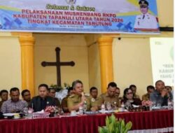 Perdana Wakil Bupati Taput Resmi Buka Musrenbang RKPD Kabupaten Tapanuli Utara Tahun 2026 Kecamatan Tarutung.