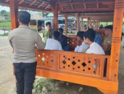 Ciptakan Kondusifitas, Polsek Pegasing Gelar Patroli Sambang Di Cafe Dan Tempat Wisata Arung Jeram