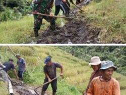 Pipanisasi Air Bersih dan Pertanian Merupakan Salah Satu Prioritas TMMD ke-123 Kodim Tabanan