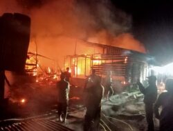 Amukan Api di Bener Meriah, Enam Rumah Ludes dalam Kebakaran Hebat