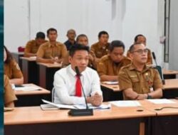 Bupati Humbahas Ikuti Rakor Pengendalian Inflasi Tahun 2025 dan Akselerasi Sertifikasi Produk Halal