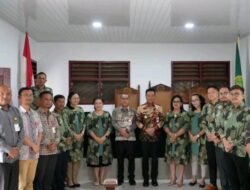 Bupati Humbahas Tinjau Pengadilan Negeri Tarutung di Doloksanggul.