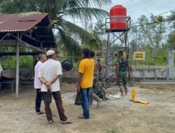 Satgas TMMD Ke-123 Kodim 0111/Bireuen Kerahkan Alat Berat untuk Percepat Pembangunan Infrastruktur.