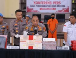 12,5 Kg Sabu Disita di Langsa, Polisi Ungkap Jaringan Narkoba Antar Negara