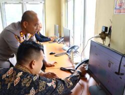 Kapolres Bener Meriah Cek Kesiapan Hotline Mudik Polri 110 untuk Layani Pemudik Lebaran 2025