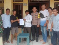 Problem Solving Polsek Teluknaga Bersama Koramil dan Kades Lemo Hasilkan Kesepakatan Damai dan Pagar Tembok Telah Dibongkar di Teluknaga, Tangerang