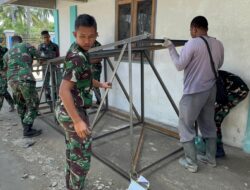 Satgas TMMD Ke-123 Kodim 0111/Bireuen Lanjutkan Pembuatan Sumur Bor di Desa Cot Ketapang.