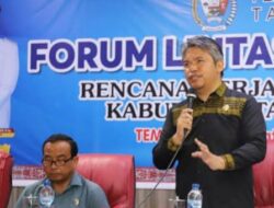Forum RKPD 2026,dibuka Oleh Wabup Taput dan pesankan pentingnya kolaborasi Semua Perangkat daerah. 