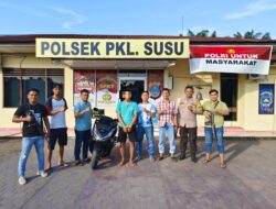 Polsek Rantau Berhasil Mengungkap Kasus Curanmor, Pelaku Ditangkap Saat Akan Melarikan Diri