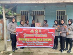 Bakti Sosial ” Ramadhan Berkah ” Polwan Polres Aceh Tamiang