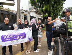 Angkatan 603 Kejaksaan RI Bagikan Paket Makanan Bergizi kepada Masyarakat Bertajuk “Peduli Sesama”