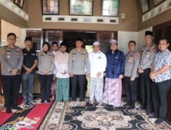 Mohon doa dan Dukungan Polri Untuk Masyarakat, Kapolres Metro Tangerang Kota Sambangi Ponpes Alhasaniyah