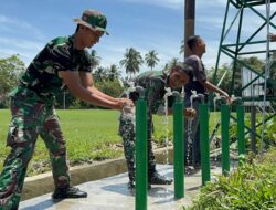 Sumur Bor Rampung, Masyarakat Desa Menasah Pulo Nikmati Air Bersih.