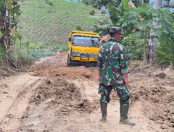 Satgas TMMD Cat Tower Air, Wujudkan Fasilitas Bersih untuk Masyarakat.
