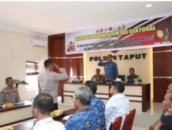 Rapat Koordinasi Lintas Sektoral Kesiapan Idul Fitri 1446 H Tahun 2025 Wilayah Kabupaten Tapanuli Utara