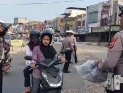 Berbasis Humanis, Kasatlantas Polres Pimpin Ops KS 2025 