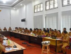 Pemkab Humbahas Laksanakan Rapat Koordinasi Fokus Tingkatkan Kebersihan Wilayah Kab. Humbahas